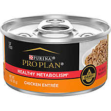 Purina Pro Plan Healthy Metabolism Adult Wet Cat Food - High-Protein, With Vitamins, 3 Oz