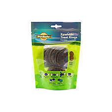 PetSafe? Busy Buddy? Rawhide Treat Ring Refills, Peanut Butter, 16 Count