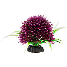 Top Fin? Artificial Mini Aquarium Flower - Fish Tank Plant Decor - 4 in