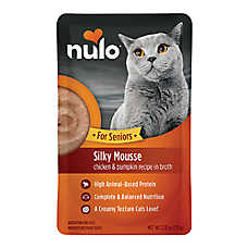 Nulo Senior Wet Cat Food - High-Protein, Silky Mousse, 2.8 Oz.
