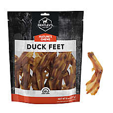 Dentley's Exotics Duck Feet All Life Stage Dog Chews - Duck
