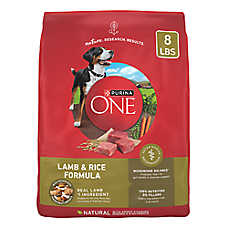 Purina ONE SmartBlend Natural Dry Dog Food - Lamb & Rice