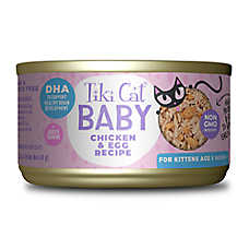 Tiki Cat Baby Kitten Wet Cat Food - 2.4oz, Natural