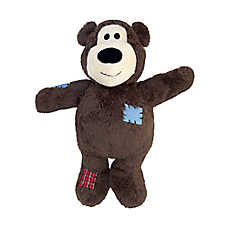 KONG Wild Knots Bear Tough Plush Squeaky Dog Toy, XL