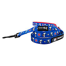 Sassy Woof MLB&trade; x Peanuts&trade; Chicago Cubs Dog Leash - 5 FT