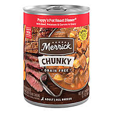 Merrick? Grain Free Chunky Premium Adult Wet Dog Food  - Natural, 12.7 oz
