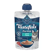 Blue Buffalo Tastefuls Purees Adult Cat Food Topper - 3 OZ