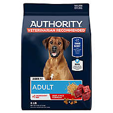 Authority Everyday Health Tender Blends Adult Dry Dog Food - Beef & Rice
