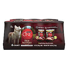 Purina ONE? True Instinct Adult Dog Wet Food - 5.71 lb., Variety Pack, Natural