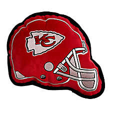 Pets First Kansas City Chiefs Helmet Tough Dog Toy