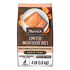 Merrick Limited Ingredient Diet Grain Free Adult Dry Dog Food - Natural, Salmon, & Sweet Potato