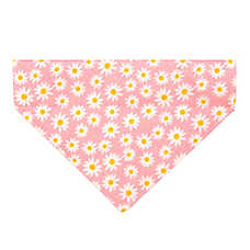 Made By Cleo? Daisies Pink Cat Bandana