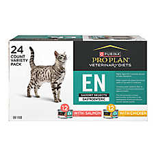 Purina? Pro Plan? Veterinary Diets EN Savory Selects Gastroenteric Wet Cat Food - Variety Pack, 24ct