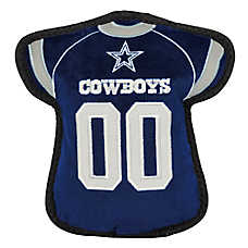 Pets First Dallas Cowboys Jersey Tough Dog Toy