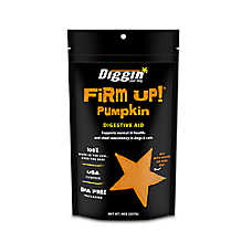 Diggin' Your Dog Firm Up! Dog & Cat Pumpkin Digestive Aid Powder Supplement, Stool Consistency, 8oz