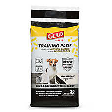 Glad? For Pets Training Pads W/ Micro-Defensive Technology & Activated Carbon For Odor Control