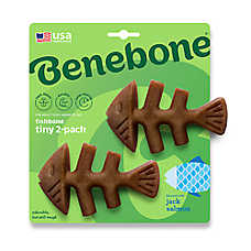 Benebone? 2 Pack Fishbones Tiny Size