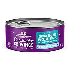 Stella & Chewy's Carnivore Cravings Adult Cat Wet Food - Grain Free, Purrfect Pate, 2.8 Oz