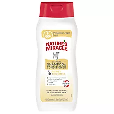 Nature's Miracle&trade; 2-in-1 Oatmeal Dog Shampoo & Conditioner - Pistachio Cream 16 oz
