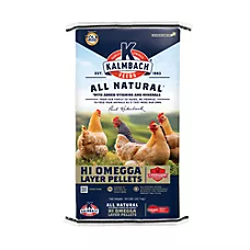 Kalmbach Feeds® Hi Omegga® 17% Layer Pellets - Chicken Layer Feed