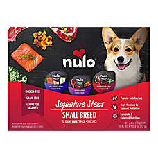 Nulo Signature Stews Small Breed All Life Stages Wet Dog Food Variety Pack - Grain Free, 12 ct
