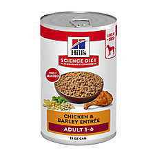 Hill's? Science Diet? Adult Wet Dog Food - Chicken & Barley, 13 oz