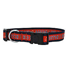 Pets First MLB Boston Red Sox Satin Dog Collar