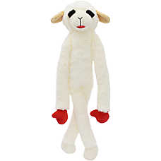Multipet? Lamb Chop Long Arm & Legs Squeaky Plush Dog Toy