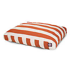 Majestic Pet Vertical Strip Rectangle Indoor & Outdoor Dog Bed