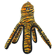 TUFFY? Mega Large Octopus Tiger-Striped Dog Toy