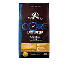 Wellness CORE Large Breed Puppy Dry Dog Food - Natural, Grain Free, Chicken & Turkey