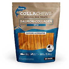 Collachews Collagen Sticks Salmon 25 CT 8.8 OZ