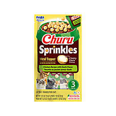 Inaba? Churu? Sprinkles Meal Topper Cat Treat - Chicken with Dashi, 3 Ct