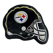 Pets First Pittsburgh Steelers Helmet Tough Dog Toy