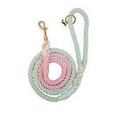Sassy Woof La Jolie Fleur Dog Rope Leash: 5-ft long
