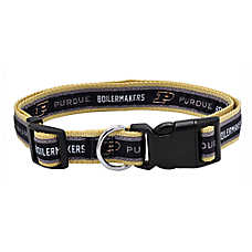 Pets First NCAA Purdue Satin Dog Collar