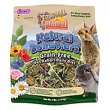 Brown's® Tropical Carnival® Natural Behaviors Grain-Free Rabbit Food - 4 Lbs