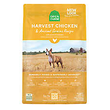 Open Farm With Grain Adult Dry Dog Food - Humanely Raised & Sustainably Sourced, Chicken