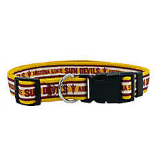 Pets First NCAA Arizona State Satin Dog Collar