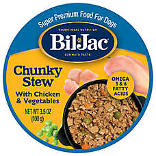 Bil-Jac? Chunky Stew Adult Wet Dog Food - Chicken & Vegetables, 3.5 oz