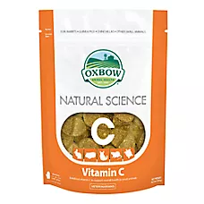 Oxbow Natural Science Vitamin C Small Pet Supplement - Vitamin C & High-Fiber Timothy Hay