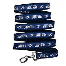 Pets First NHL Tampa Bay Lightning Satin Dog Leash