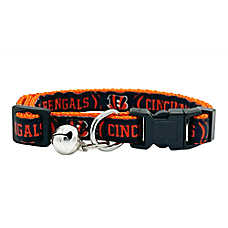 Pets First NFL Cincinnati Bengals Satin Cat Collar