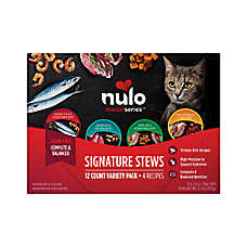 Nulo MedalSeries Signature Stews Cat & Kitten Food - Variety Pack, 12 ct, 33.6 oz