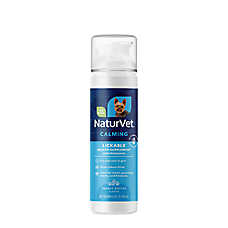 NaturVet Dog Lickable Calming Supplement w/ Melatonin for Stress Relief, Peanut Butter, 6.4 fl oz