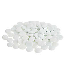 Top Fin? Smooth Glass Gem Aquarium D��cor - White Opal - Fish Tank Decor, Aquarium Stones - 12 oz