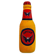 Pets First Washington Capitals Plush Bottle Dog Toy