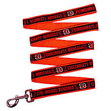 Pets First NFL Cincinnati Bengals Satin Dog Leash