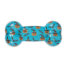 Thrills & Chills&trade; Halloween TPR Bone Dog Toy