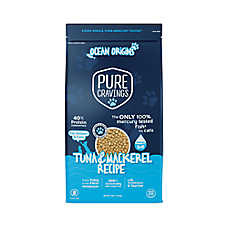 Pure Cravings Mercury Tested All Life Stages Dry Cat Food - Grain Free, Tuna & Mackerel
